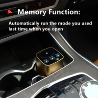 Nouveau diffuseur d'arômes intelligent portable sans eau pour voiture, rechargeable Type-C, personnalisé, pour assainir l'air domestique, à l'huile essentielle, modèle 2025