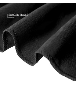 Großhandel individuelles Logo waschbares rechteckiges gewebtes Tischtuch für 4/6/8 Fußtische - Product Image 6