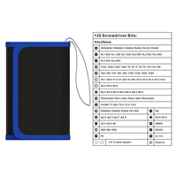 Kit de réparation 144-en-1, jeu de tournevis de précision électrique pour téléphone portable et PC, outils à main de qualité professionnelle