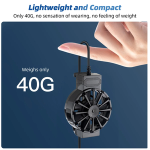 Ventola di Raffreddamento per Smartphone, Radiatore Portatile per Cellulari, per Streaming Live su TikTok, USB Type-C, Compatibile con Redmi <span class=keywords><strong>Samsung</strong></span> iPhone - Product Image 6