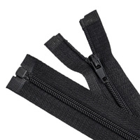 Prix bas 3 #   5 #   8 #   Fermeture éclair en nylon, fermeture éclair à glissière ouverte, fermeture éclair en nylon personnalisée pour vêtements