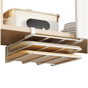 Lưu trữ hiệu quả Wall Mount kim loại Double Tier cắt Board kệ cho <span class=keywords><strong>Google</strong></span> nhà bếp tổ chức - Product Image 1