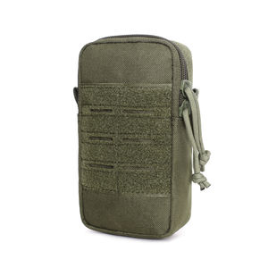 ซองหนังอเนกประสงค์แบบมีซิปกระเป๋าคาดเอวกระเป๋าโทรศัพท์มีซิปกระเป๋ากีฬายุทธวิธี - Product Image 6