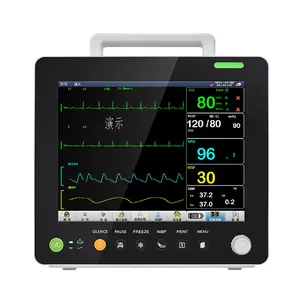 12 Inch Hospital Operation Room Icu Portable Multi-parameter Monitor Veterinary Monitor For Pets