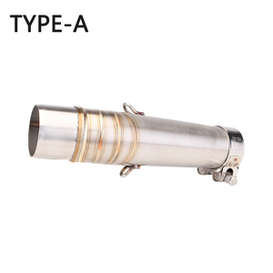 Pot d'échappement moto à enfiler pour NC700X NC700S NC750X NC750S <span class=keywords><strong>NC</strong></span> <span class=keywords><strong>750</strong></span> DCT 2012 - 2020, avec tube de liaison intermédiaire avant - Product Image 2