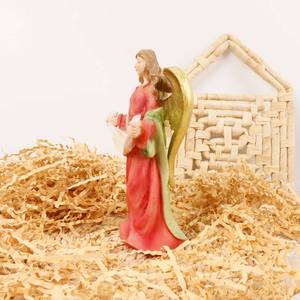 Hermosos artículos de estatuilla religiosa <span class=keywords><strong>Gloria</strong></span> artesanal de poliresina con alas de Ángel - Product Image 2