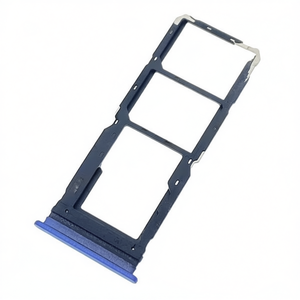 Tiroir pour carte SIM et carte Micro SD bleu foncé pour accessoires de téléphone portable Vivo Y21/ Y21s - Product Image 2