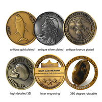 Pièces de monnaie personnalisées en gros avec logo, jetons de défi, pièces de monnaie de arbitre, jetons de poker en alliage de zinc, pièces de décision pour souvenirs