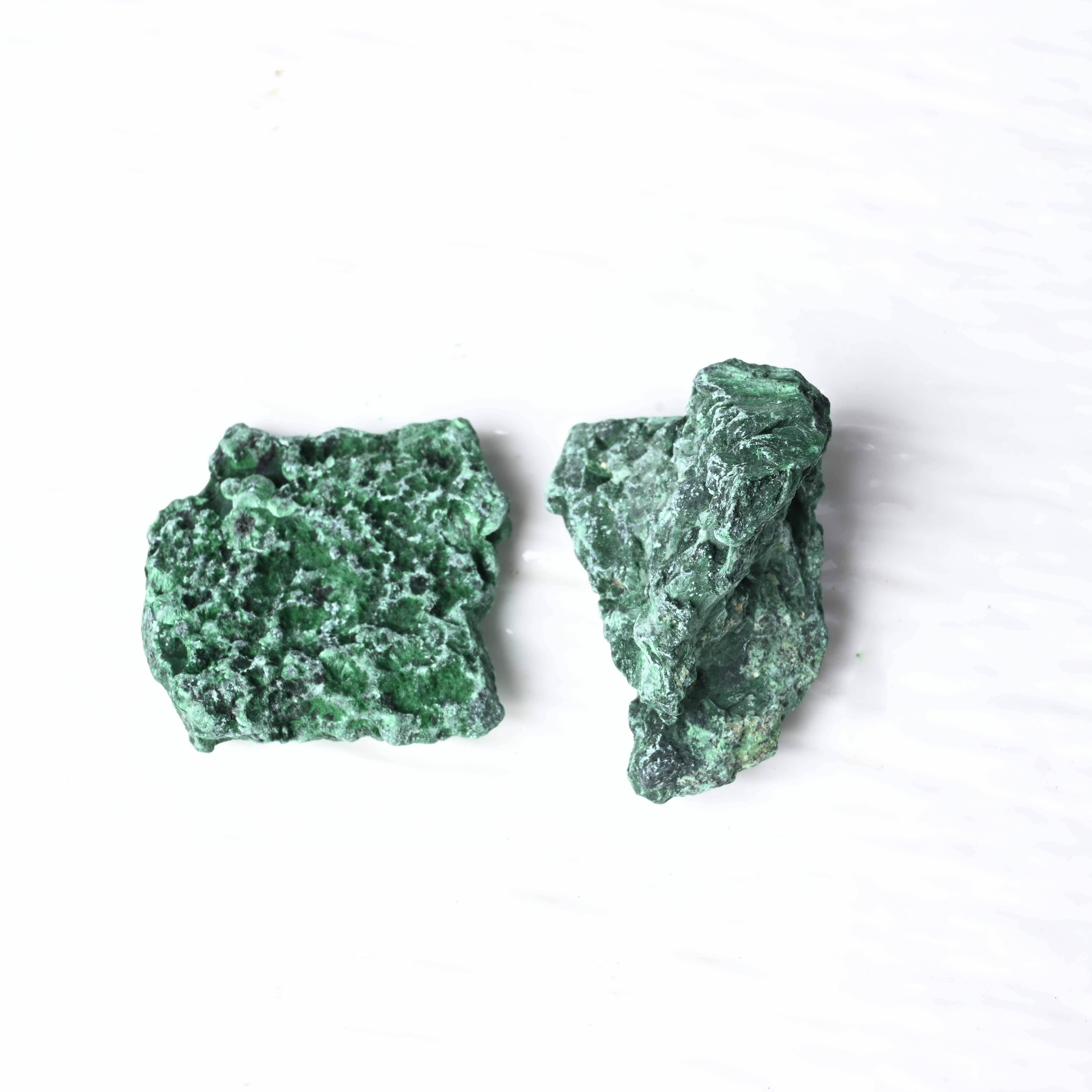 หินมาลาไคต์ดิบ