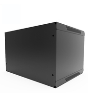 Armoire rack murale en acier 18U conforme à la norme IEC297-2 pour équipement informatique et réseau, avec taille personnalisable