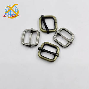 Boucle de ceinture réglable en gros, accessoires de quincaillerie, boucle carrée en métal de 20 mm pour <span class=keywords><strong>sac</strong></span>, laiton antique/argent Xinyuan - Product Image 6