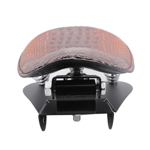 YD198S Vintage Crocodile Solo Spring Seat Mount para Harley <span class=keywords><strong>Chopper</strong></span> Cruiser Retro Asientos y respaldos <span class=keywords><strong>de</strong></span> motocicleta - Product Image 4