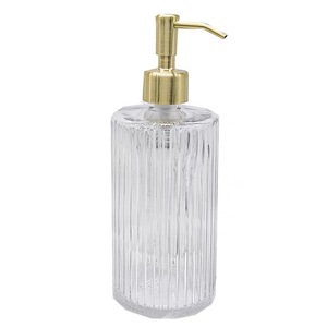 Botella <span class=keywords><strong>de</strong></span> Vidrio Transparente <span class=keywords><strong>de</strong></span> 500 ml (16 oz) con Bomba, Recargable, <span class=keywords><strong>para</strong></span> Jabón <span class=keywords><strong>de</strong></span> Manos, Champú, Loción, Aceite, con Impresión <span class=keywords><strong>de</strong></span> Logotipo Personalizado - Product Image 2