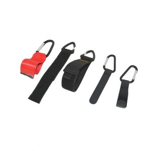 Sangle de voyage réglable avec logo personnalisé, auto-agrippante, en nylon, avec boucle, 100% nylon - Product Image 3