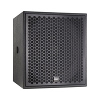 Subwoofer activo de 15 pulgadas individual de disparo directo, ampliamente utilizado en bares, teatros, salas multiusos, iglesias, escuelas
