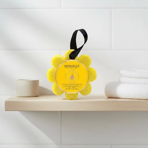 OEM Sweet Patchouli Skin Smoothing Sponge Soap Bar Exfoliating Massage Soap Textured Fiber Surface Moisturizing Body Cleanser - Product Image 1