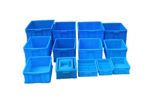 Nexara Chất lượng cao Stackable nhựa hậu cần hộp cho kho lưu trữ - Product Image 3