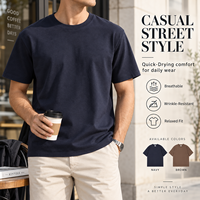T-shirts personnalisés pour hommes OEM ODM Vente en gros Impression de logo sous marque privée Fournisseur de t-shirts en coton vierges en gros Vêtements décontractés directement de l'usine