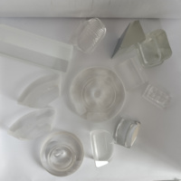Usine de Chine moule de taille personnalisée pressé borosilicate Bk7 K9 prisme en verre optique pour la voie de circulation piste aéroport éclairage au sol