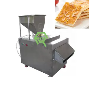 Máquina planificadora de cacahuetes profesional, cortadora de rodajas de nueces de almendro para decoración de pasteles