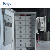 Système de stockage d'énergie Solyx avec garantie de 10 ans, refroidissement par air, tout-en-un, capacité de 100 kWh, 200 kWh, 215 kWh, 241 kWh, batterie Lifepo4