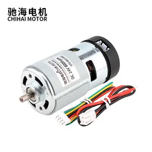 775 Dc Motor Met Encoder Dc 12V-24V Kogellager Grote Koppel High Power Low Noise Hot koop Elektronische Component