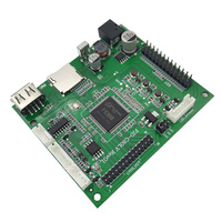 Módulo de Reproducción de Video HD 1080P, Placa Decodificadora MP4, Placa Controladora LVDS, C80LV, Pantalla Publicitaria Horizontal/Vertical