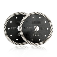 Lame de scie diamantée turbo super fine SHDIATOOL, diamètre 4'', 4,5'', 5'', disque de coupe pour carrelage en céramique, porcelaine, granit