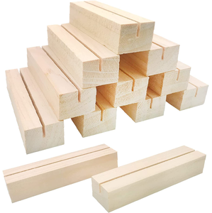 Porte-cartes de table multifonctionnel moderne en bois peint avec support photo - Product Image 4