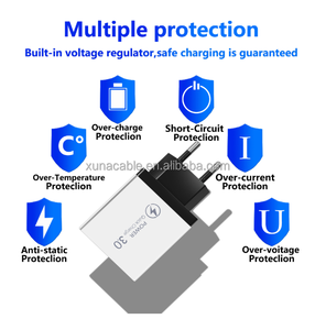 Sạc Cổng Duy Nhất <span class=keywords><strong>USB</strong></span> QC <span class=keywords><strong>3.0</strong></span> Sạc EU/Anh/Chúng Tôi Cắm Điện Điện Thoại Sạc Nhanh Adapter Sạc Cho iPhone 14/13/12 - Product Image 3