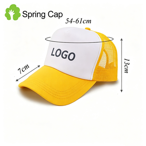 2471 Gorros <span class=keywords><strong>de</strong></span> malla deportivos para hombre con logo personalizado, gorra <span class=keywords><strong>de</strong></span> béisbol negra <span class=keywords><strong>de</strong></span> espuma, estilo camionero, marrón, superventas - Product Image 3