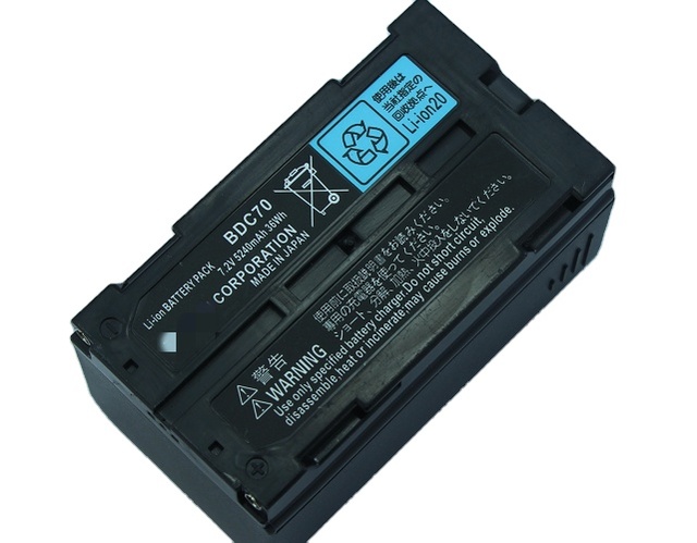 BDC70 Li-ion Battery 7.2V 5240mAh for Total Station/GPS
