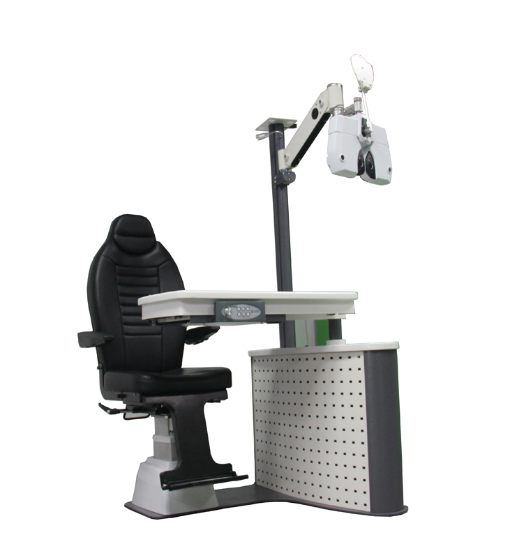 Optometry Ophthalmic Eye Refraction Unit Combination Table and Chair ...
