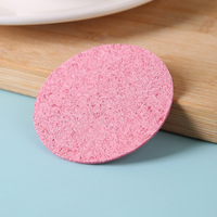 Éponges pour le visage naturelles Éponge de spa en cellulose réutilisable en pâte de bois, parfaite pour éliminer les peaux mortes, la saleté et le maquillage