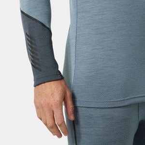 <span class=keywords><strong>Sous</strong></span>-vêtements thermiques en laine mérinos à manches longues imprimés pour homme avec capuche pour la <span class=keywords><strong>randonnée</strong></span>, le ski, couche de base sans couture, chaud - Product Image 6