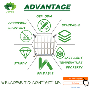 <span class=keywords><strong>Scaffali</strong></span> Impilabili <span class=keywords><strong>in</strong></span> <span class=keywords><strong>Acciaio</strong></span> di Alta Qualità, Portata 1500kg, Pali Regolabili, Protezione Anticorrosione, Ruote <span class=keywords><strong>per</strong></span> Uso Industriale - Product Image 3