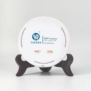 Disco in <span class=keywords><strong>Zirconia</strong></span> di Alta Qualità Marca SHT Yucera per Fresatrici Dentali e Sistemi CAD CAM, Disco Grezzo in <span class=keywords><strong>Zirconia</strong></span> Dentale - Product Image 4