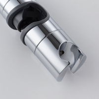 Support de tête de douche à main réglable universel 18-25MM support ABS pour barre coulissante pince support de pomme de douche de salle de bain