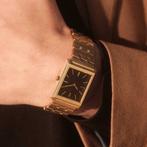 <span class=keywords><strong>Montre</strong></span> <span class=keywords><strong>automatique</strong></span> pour homme, personnalisée, vintage, en acier inoxydable, cadran carré, lumineux, étanche à 50 mètres - Product Image 3