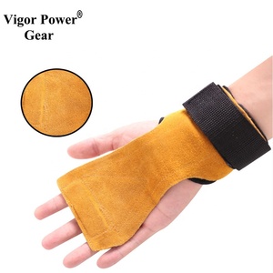 Guanti da Sollevamento Pesi in Pelle di Alta Qualità per Allenamento in <span class=keywords><strong>Palestra</strong></span> - Product Image 2