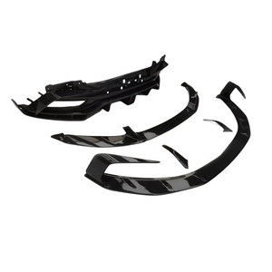 Conjunto completo de carrocería de fibra de carbono para <span class=keywords><strong>Aston</strong></span> <span class=keywords><strong>Martin</strong></span> db11 modificado paktehz labio delantero labio trasero falda lateral cubierta trasera del motor - Product Image 1
