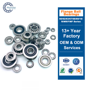 ตลับลูกปืน F633หน้าแปลนเหล็กโครเมี่ยม F634 F637 F636 F635 F638 F639 Z ZZ RS 2RS - Product Image 1