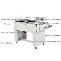 Machine d'emballage thermoscellante 2-en-1, utilisée pour l'équipement de scellage semi-automatique de films plastiques pour les aliments et les produits de première nécessité