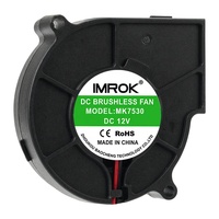 7530 5V 12V 24V projecteur ventilateur centrifuge 7CM ventilateur 75x75x30mm ventilateur refroidisseur ventilateur 5V ventilateur ventilateur de refroidissement