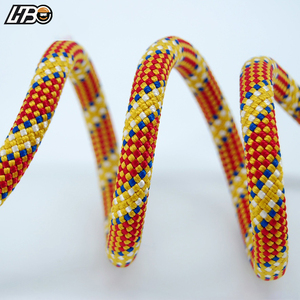 HBC 9.8mm 나일론 다이나믹 클라이밍 로프 (암벽 및 얼음 등반, 추락 방지, 고강도) - Product Image 3