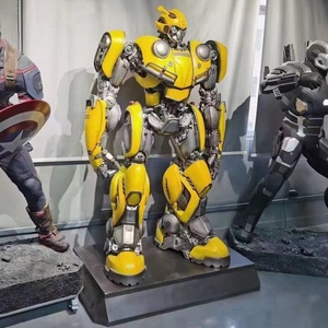 Al Aire Libre gigante Optimu Prime 3D transformador Robot escultura transformador para niños tamaño real película estatuas héroe estatua para la venta - Product Image 2