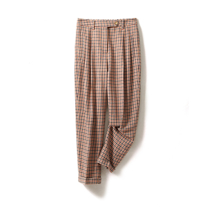 Best Selling Korean Style Casual Loose <strong>Trousers</strong> for <strong>Women</strong> Fall Maternity Wide Legs Pants with Mid Waist <strong>Plaid</strong> Pencil Pants - Product Image 1