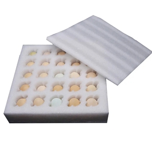 Tùy chỉnh Trắng <span class=keywords><strong>EVA</strong></span>/EPS bọt chèn tấm lót bảo vệ đệm Vật liệu chết Cắt bao bì chèn hộp vật liệu bảo vệ - Product Image 1