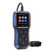 C1329 Nuevo Escáner de Diagnóstico de Fallas OBD2 Universal para Automóviles con Pantalla de Códigos Claros, 12V para Autos Posteriores al Modelo 2008 K1