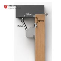 Protection anti-pincement automatique pour porte à enroulement |   Système de protection des doigts latéraux en aluminium pour charnières